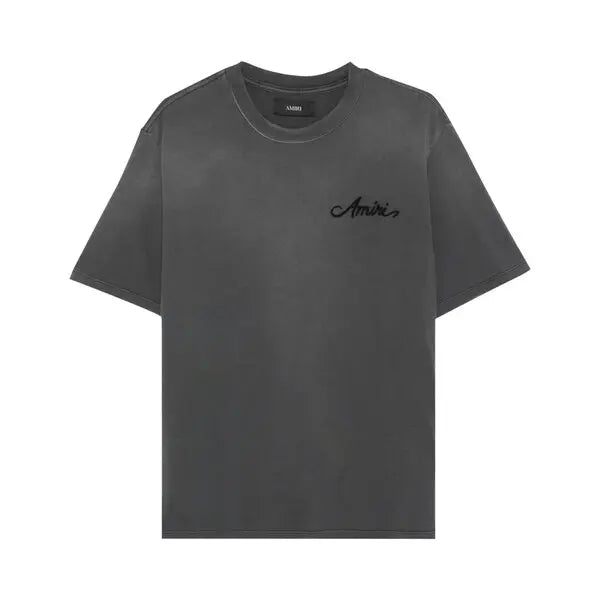 AMIRI Bleach Bandana Patch T-shirt
