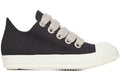 Rick Owens DRKSHDW Jumbolace Low Sneaks Black Milk