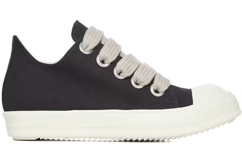 Rick Owens DRKSHDW Jumbolace Low Sneaks Black Milk