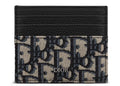 Dior Wallet Beige and Black Dior Oblique Jacquard