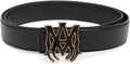 Amiri Men's MA Core Logo Leather Belt